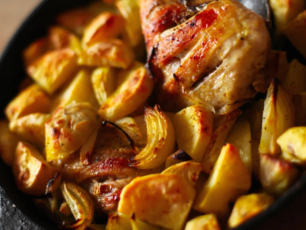 Chicken Mushroom Potatoes Crock Pot