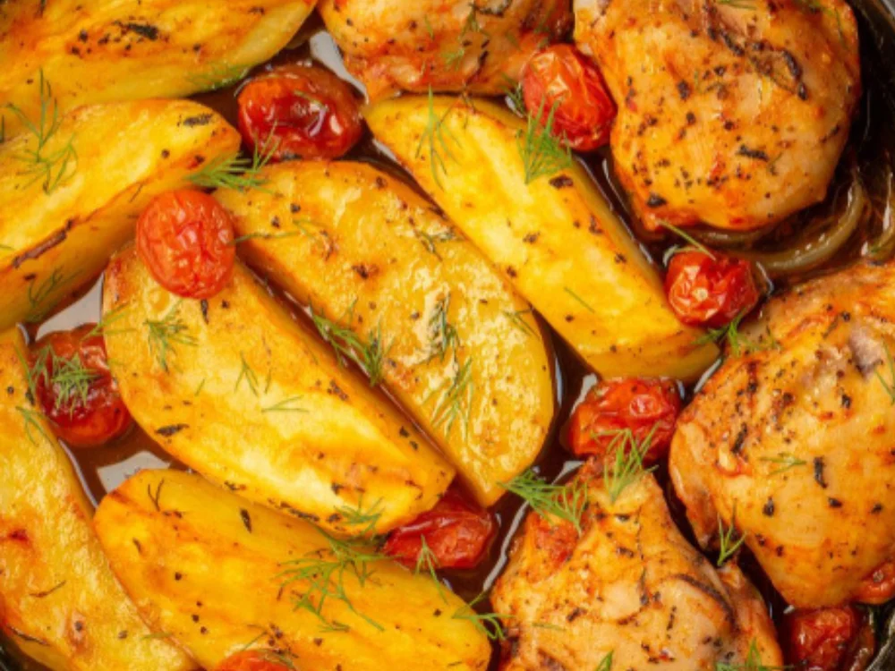 Chicken Mushroom Potatoes Crock Pot