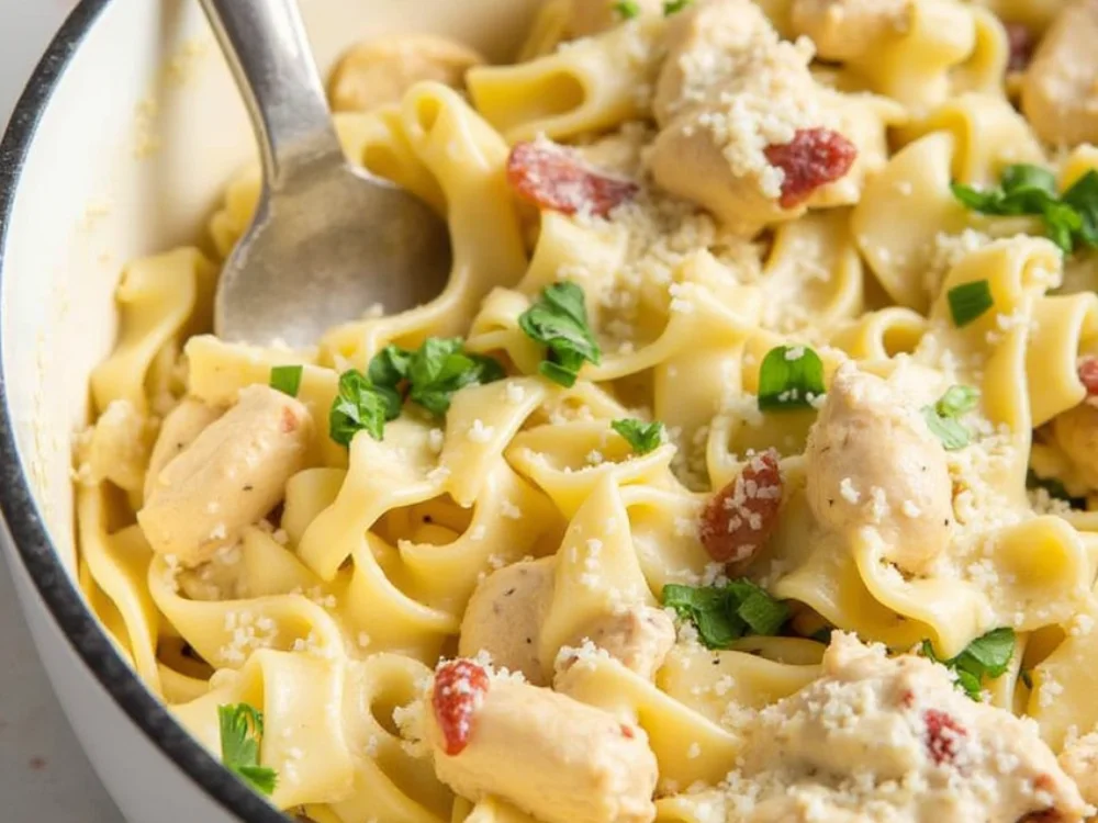 Chicken Bacon Ranch Pasta