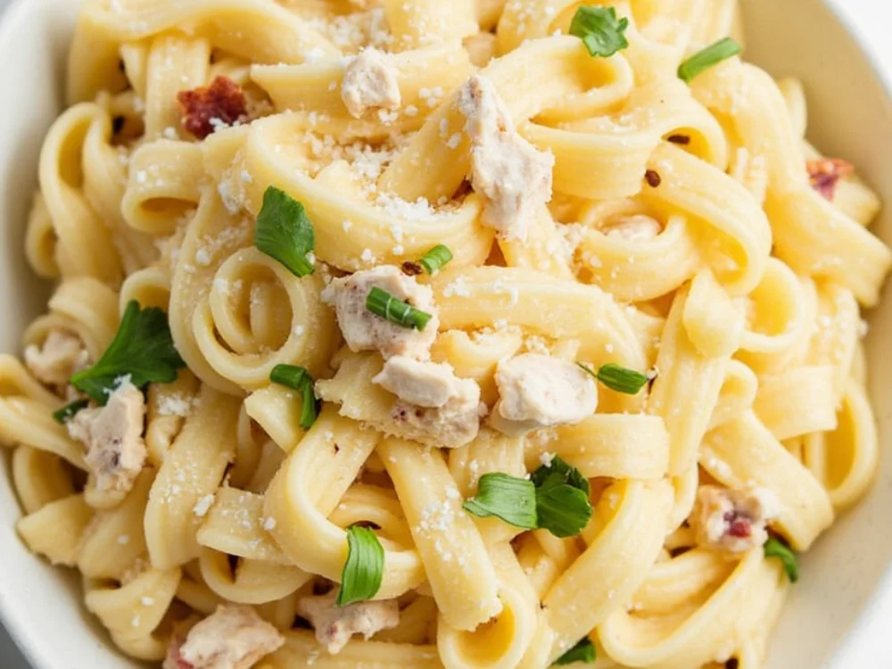 Chicken Bacon Ranch Pasta